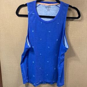 Brooks Running Tank Top Blue Women's Small